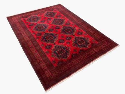 Khal Mohammadi Red Rug PC 57461 - 2.43m X 1.68m