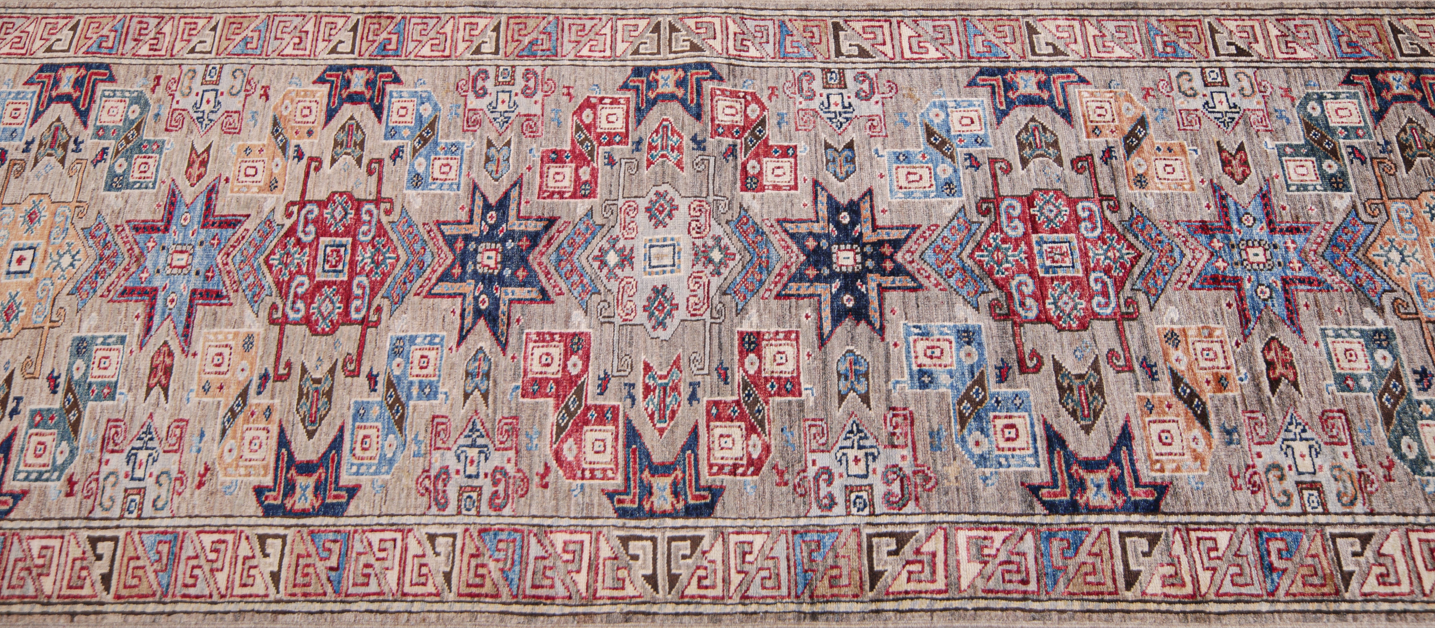 Supreme Kazak Natural Rug PC 57516 - 2.42m X 0.80m