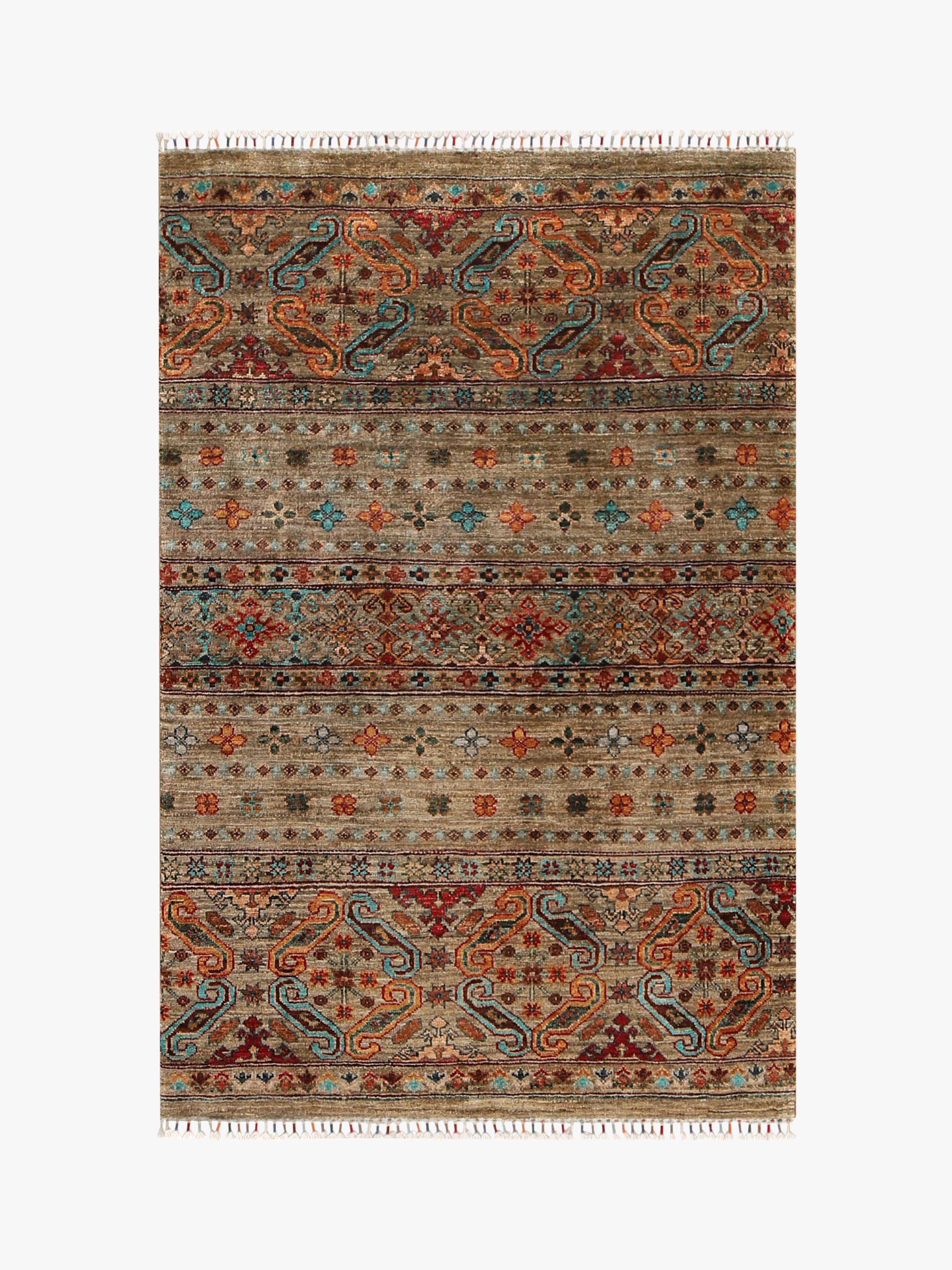 Khurjeen Multi Rug PC 54273 - 1.58m X 1.04m