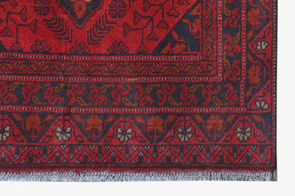 Khal Mohammadi Red Rug PC 57751 - 2.87m X 0.80m