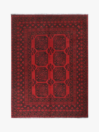 Red Afghan PC 50662 - 2.40 X 1.63