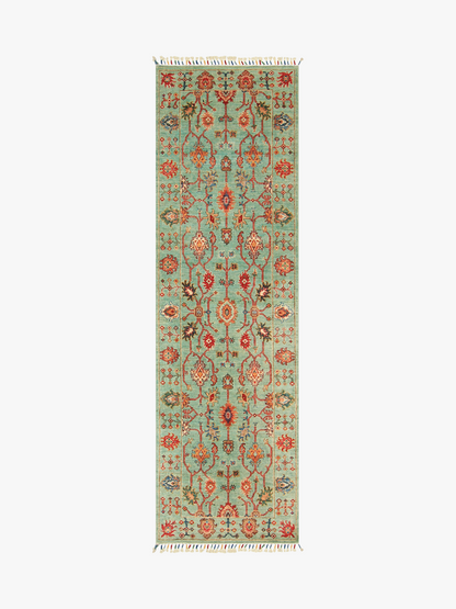 Sultani Aqua Rug PC 55598 - 2.46m X 0.76m