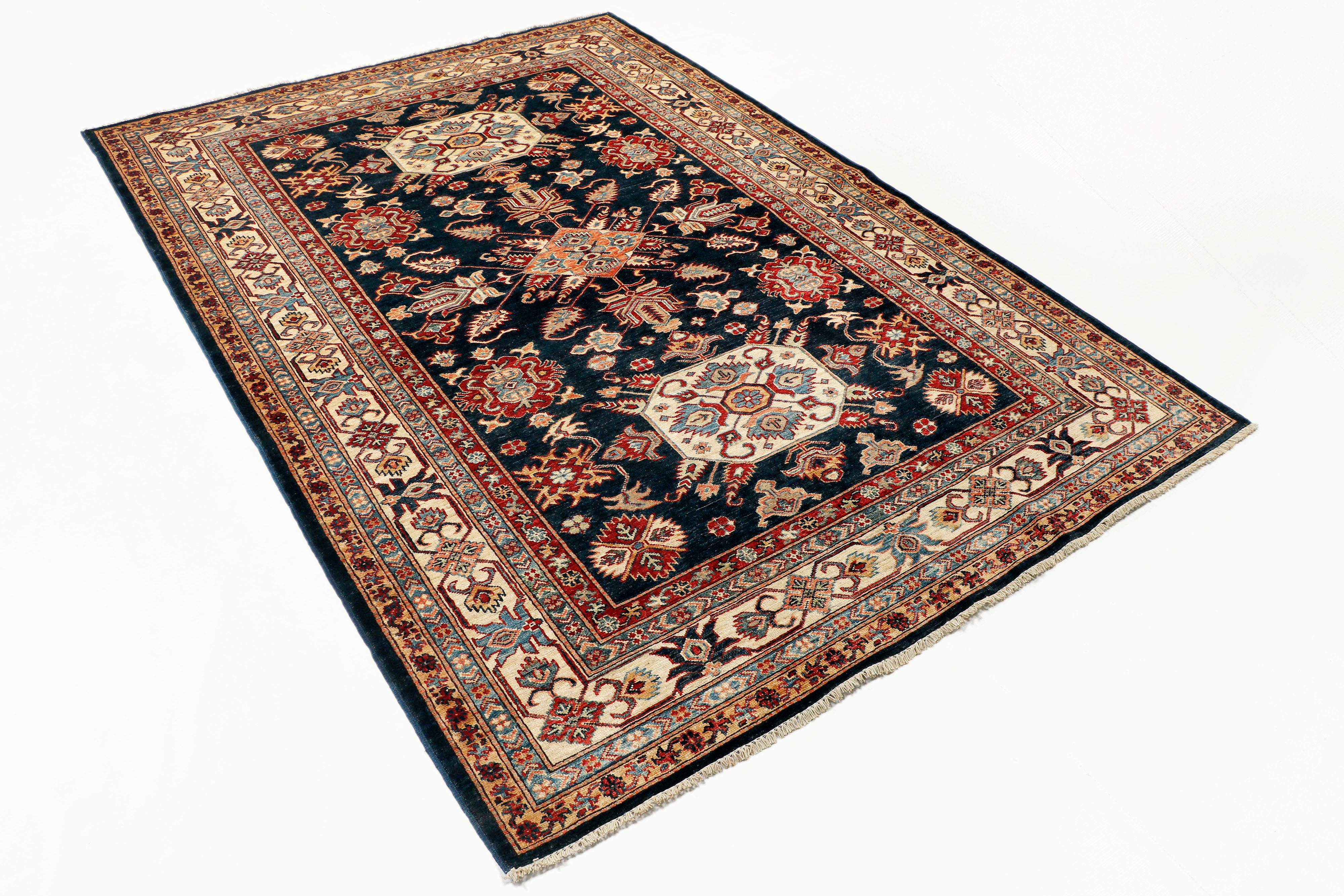 Supreme Kazak Blue Rug PC 56540 - 2.44m X 1.72m