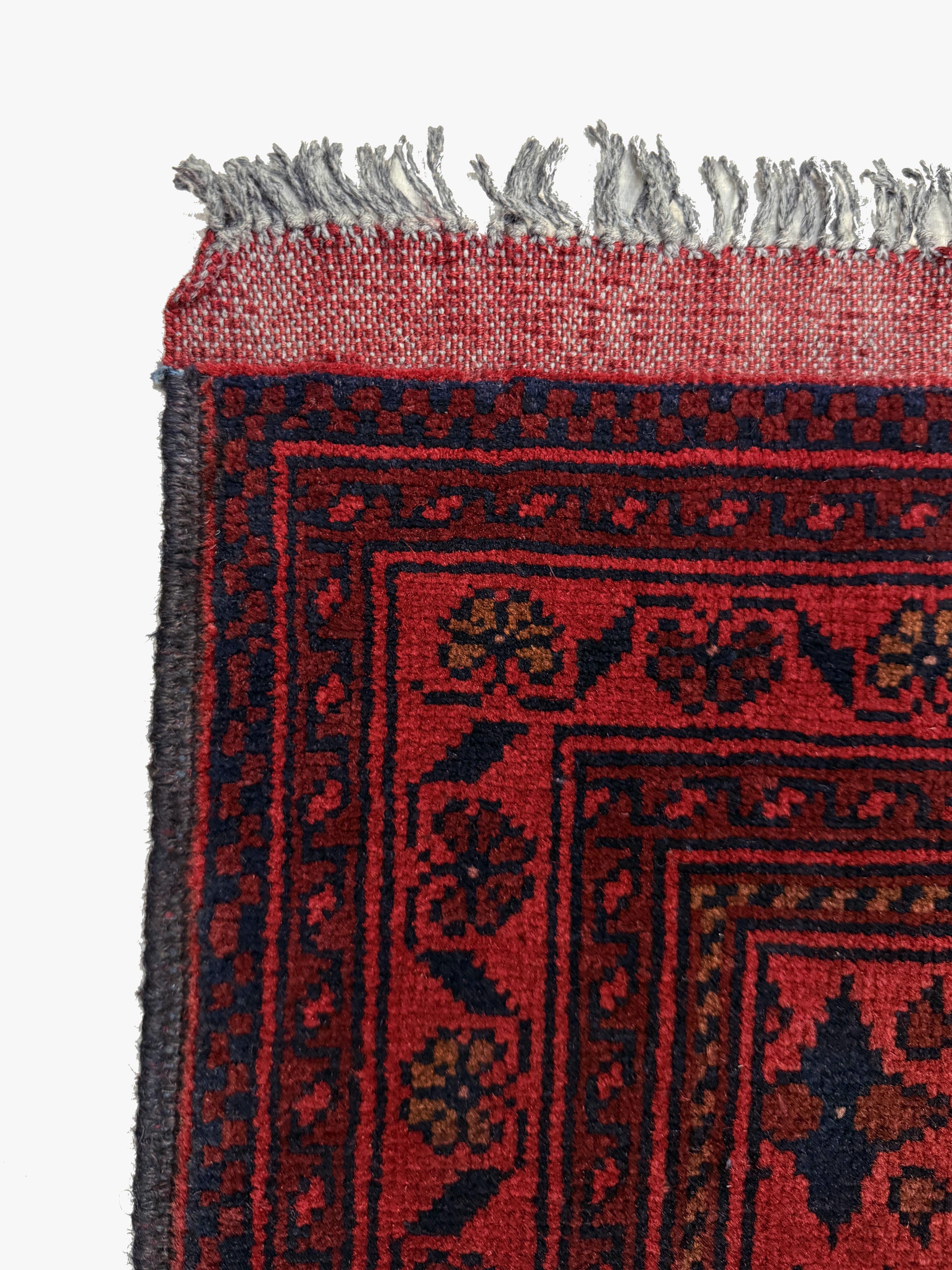 Khal Mohammadi Red Rug PC 57463 - 2.84m X 1.95m