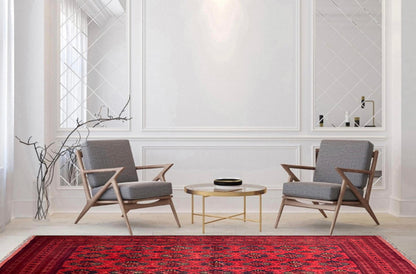 Khal Mohammadi Red Rug PC 57463 - 2.84m X 1.95m