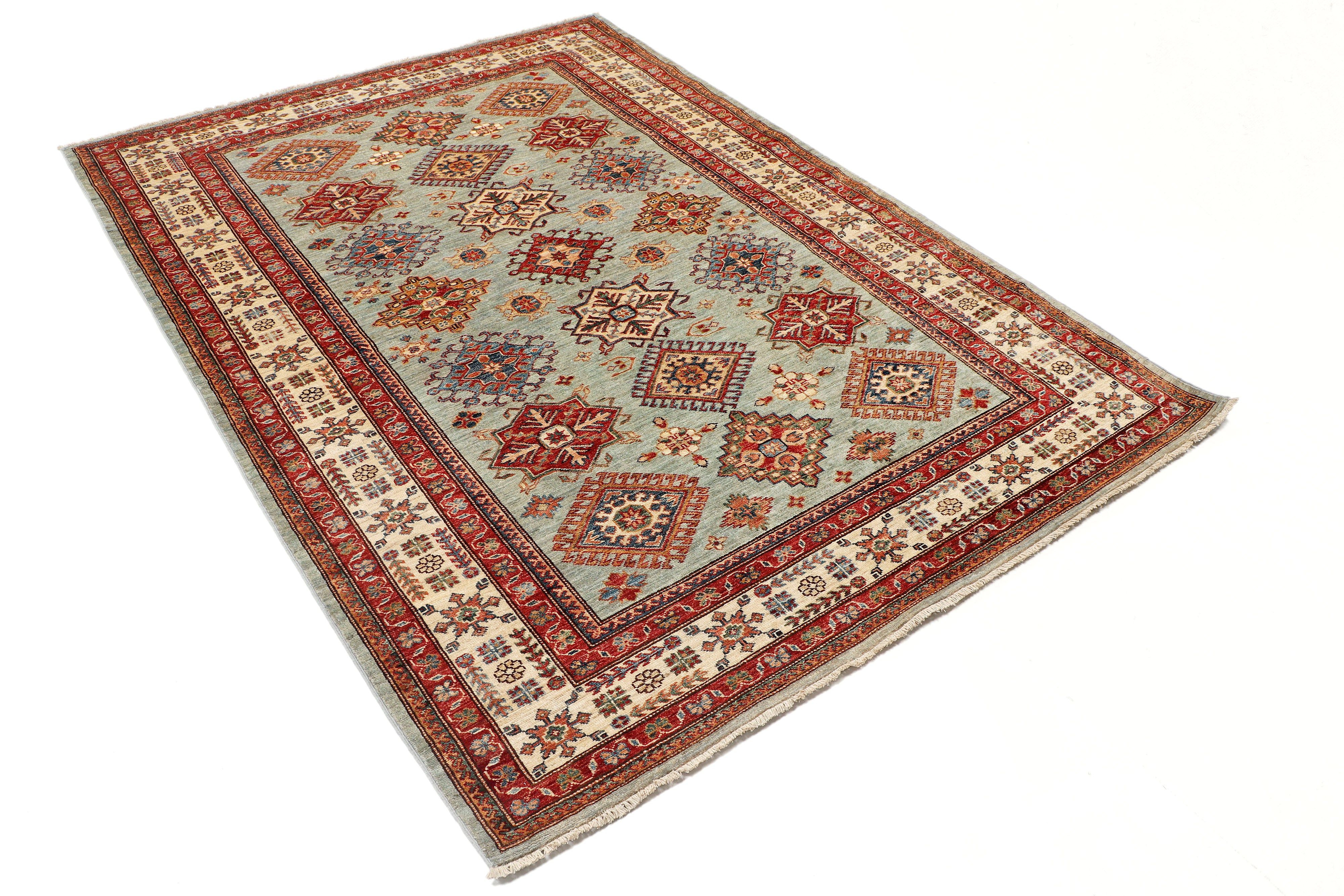 Supreme Kazak Grey Rug PC 56541 - 2.27m X 1.66m