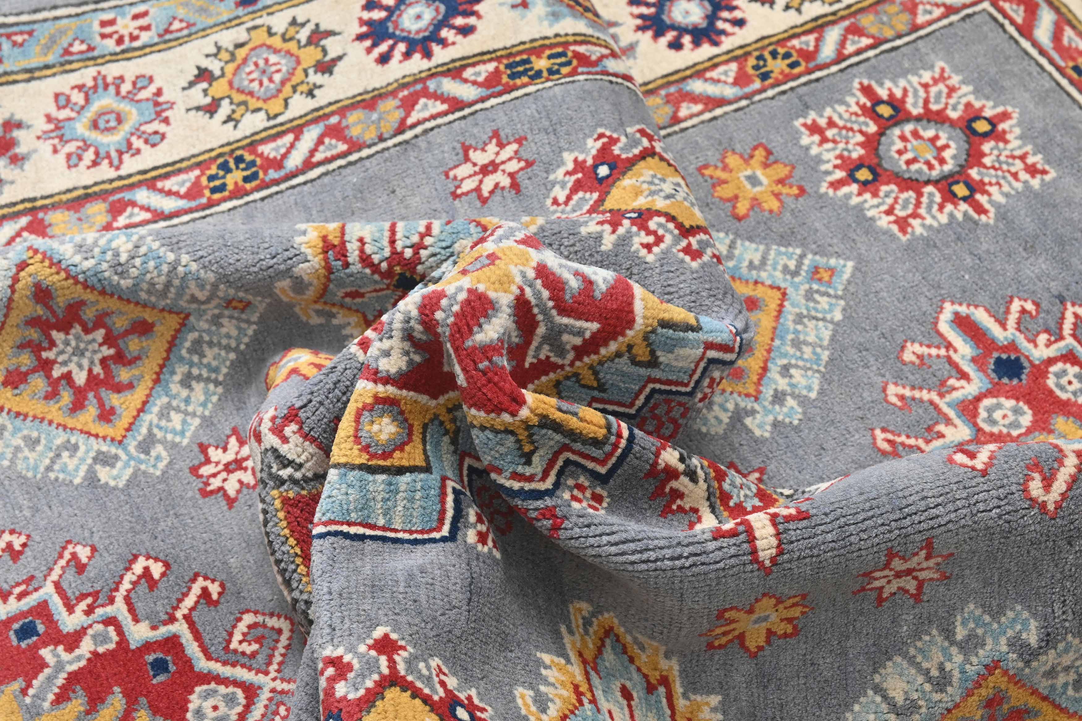 Kazak Grey Rug PC 54966 - 1.79m X 1.24m