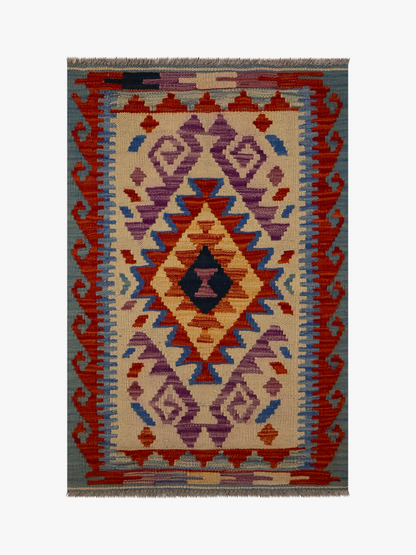 Kelim Rug PC 55084 -  0.89m X 0.59m