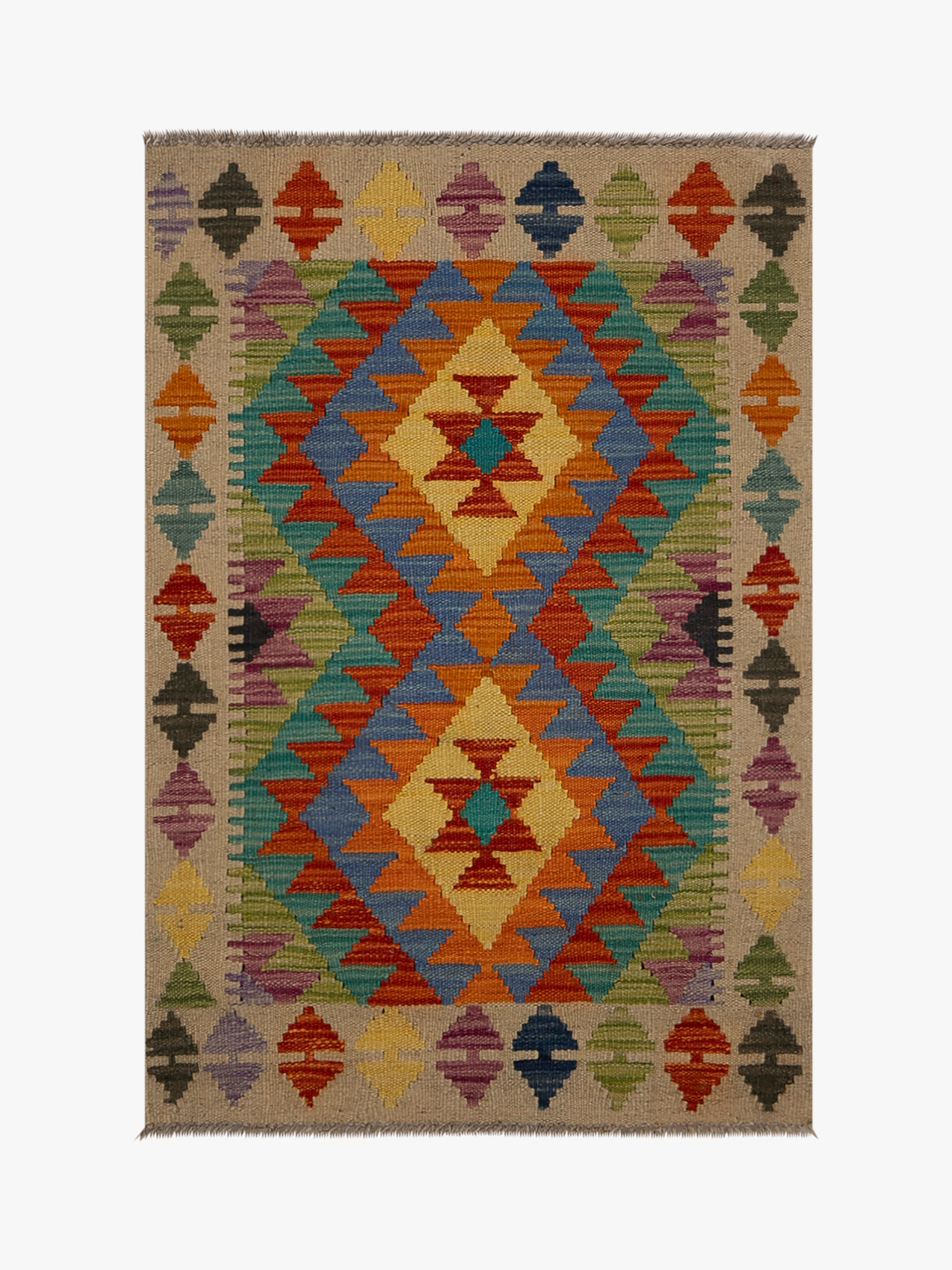 Kelim Rug PC 55090 -  0.88m X 0.61m