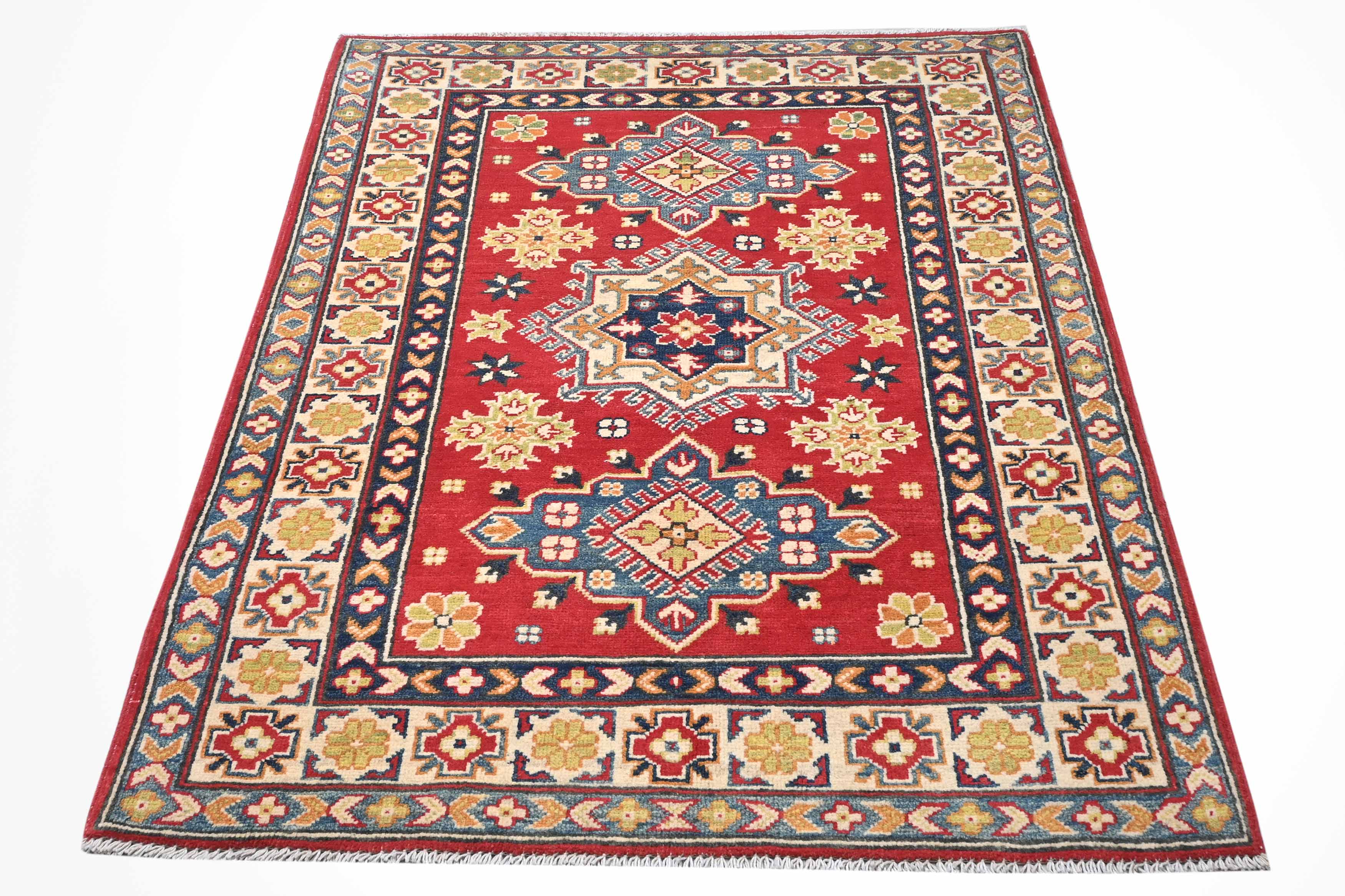 Kazak Red Rug PC 54967 - 1.40m X 1.00m