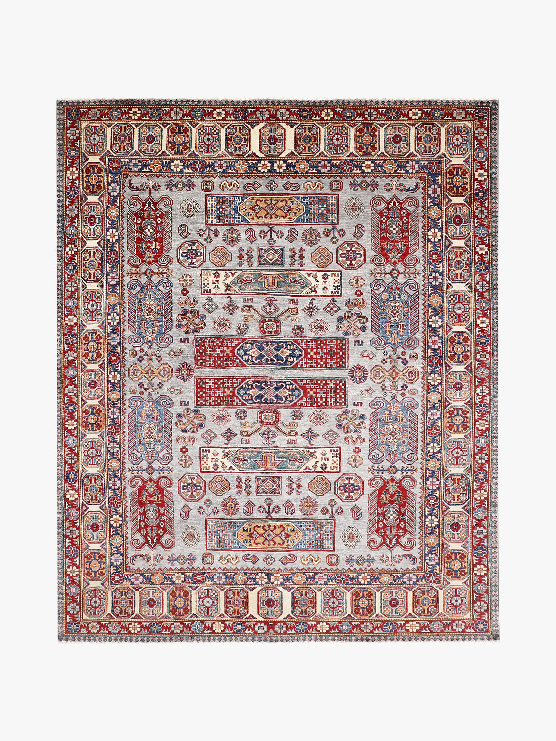 Supreme Kazak Grey Rug PC 57716 - 2.96m X 2.45m