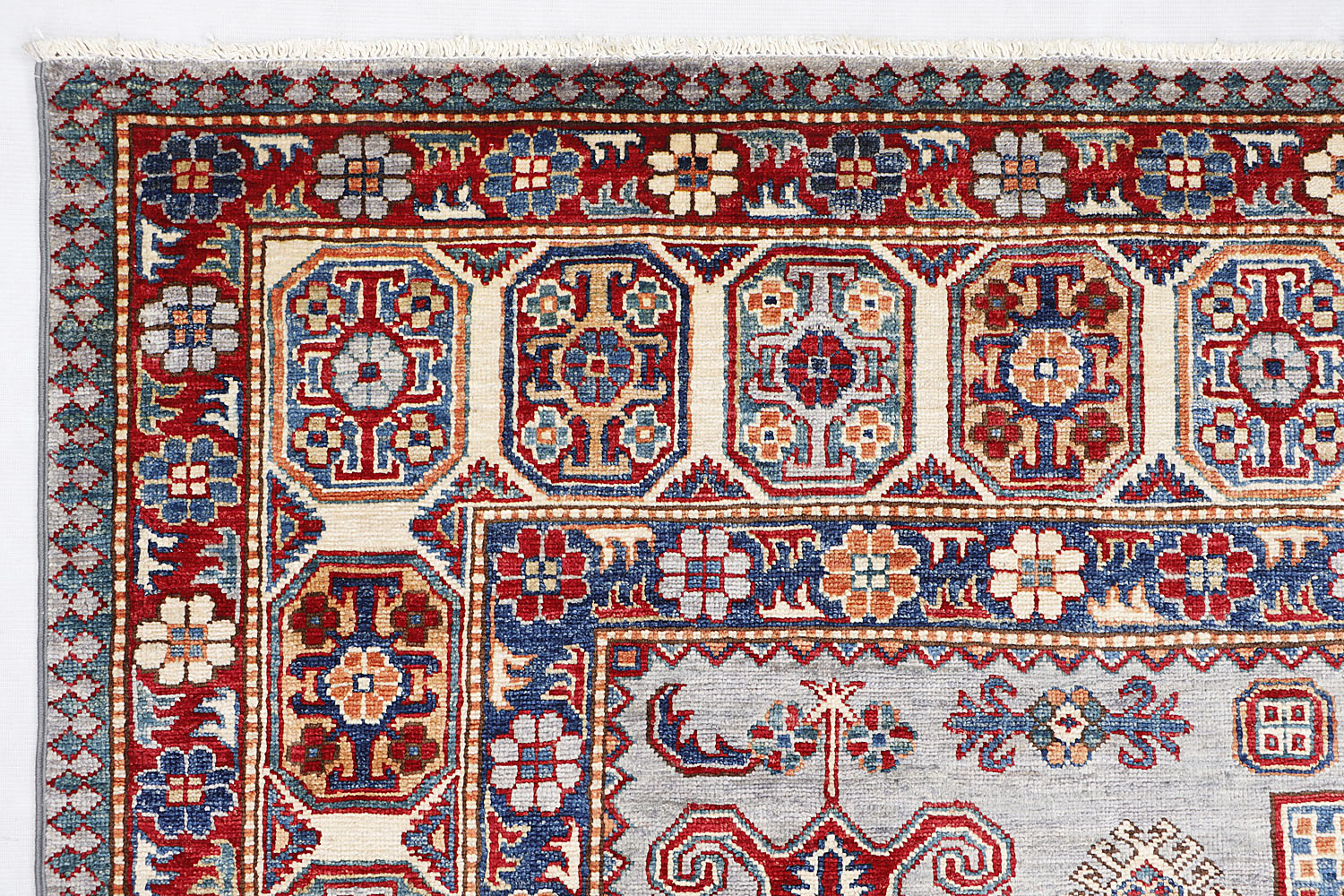 Supreme Kazak Grey Rug PC 57716 - 2.96m X 2.45m