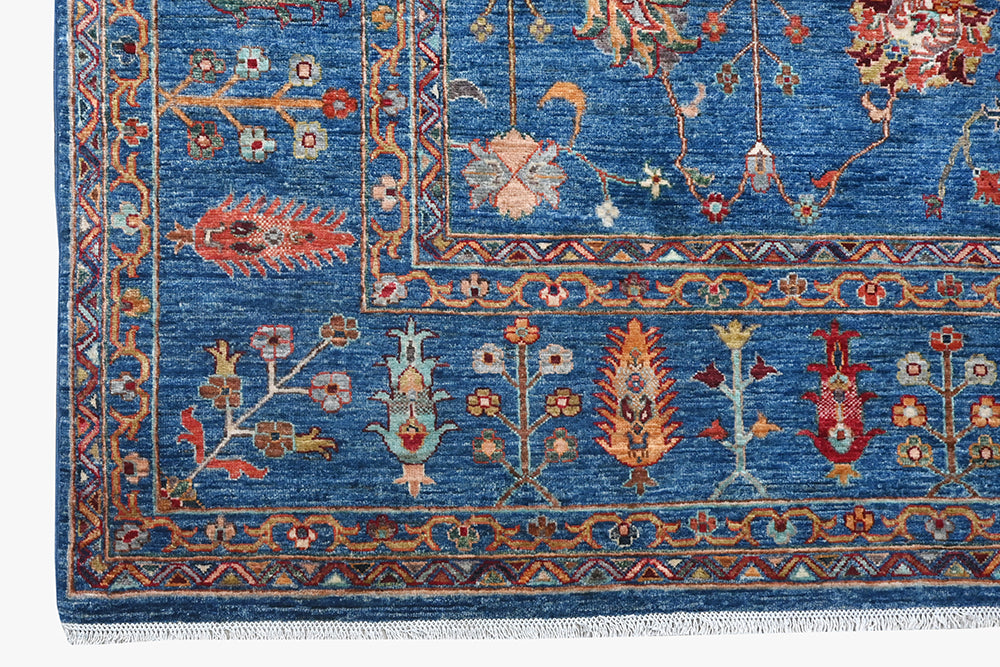 Sultani Blue Rug PC 57041 - 3.01m X 2.49m