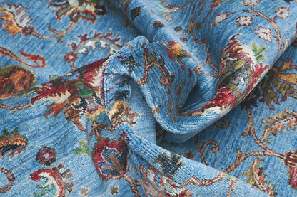 Sultani Blue Rug PC 57042 - 2.93m X 2.08m