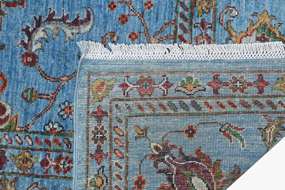 Sultani Blue Rug PC 57042 - 2.93m X 2.08m