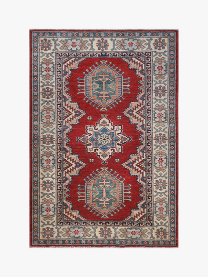 Supreme Kazak Red Rug PC 57053 - 1.51m X 0.99m