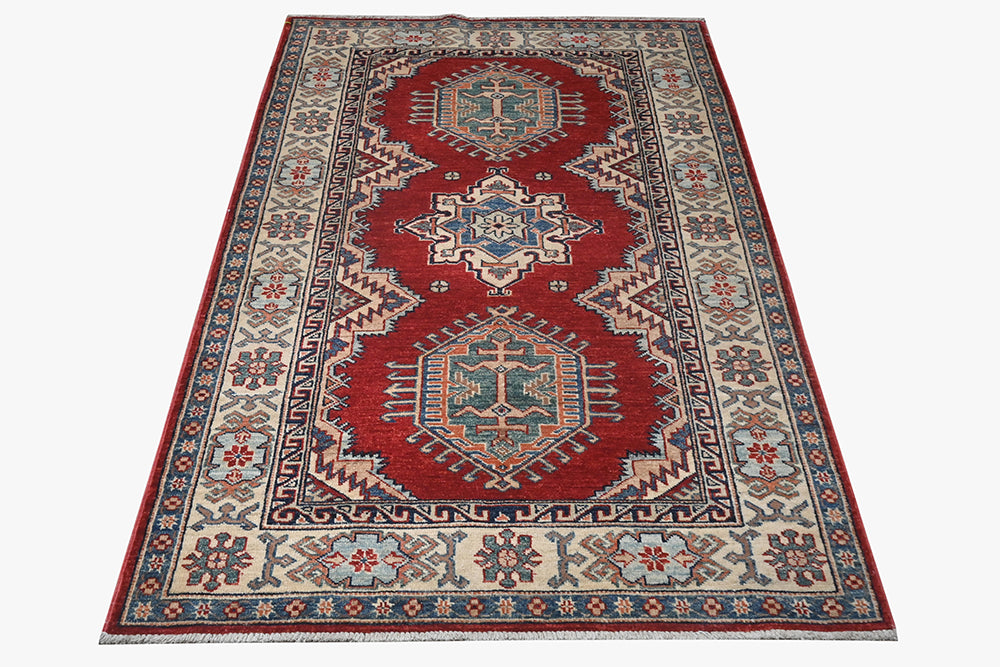 Supreme Kazak Red Rug PC 57053 - 1.51m X 0.99m