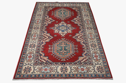 Supreme Kazak Red Rug PC 57053 - 1.51m X 0.99m