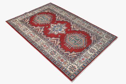 Supreme Kazak Red Rug PC 57053 - 1.51m X 0.99m