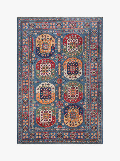 Kazak Blue Rug PC 57057 - 1.90m X 1.25m