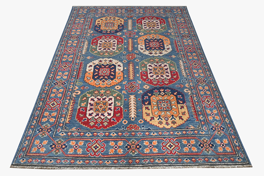 Kazak Blue Rug PC 57057 - 1.90m X 1.25m