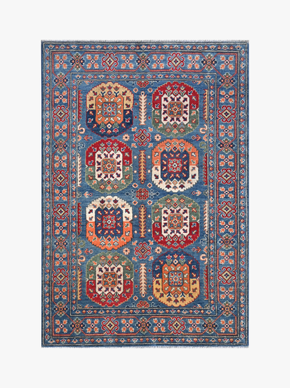 Kazak Blue Rug PC 57058 - 1.86m X 1.25m