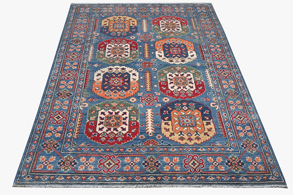 Kazak Blue Rug PC 57058 - 1.86m X 1.25m