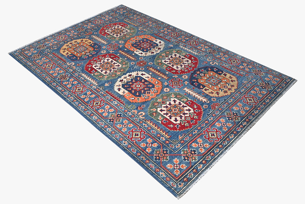Kazak Blue Rug PC 57058 - 1.86m X 1.25m