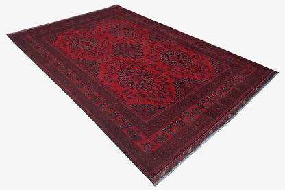 Khal Mohamadi Red Rug PC 57062 - 2.94m X 1.99m