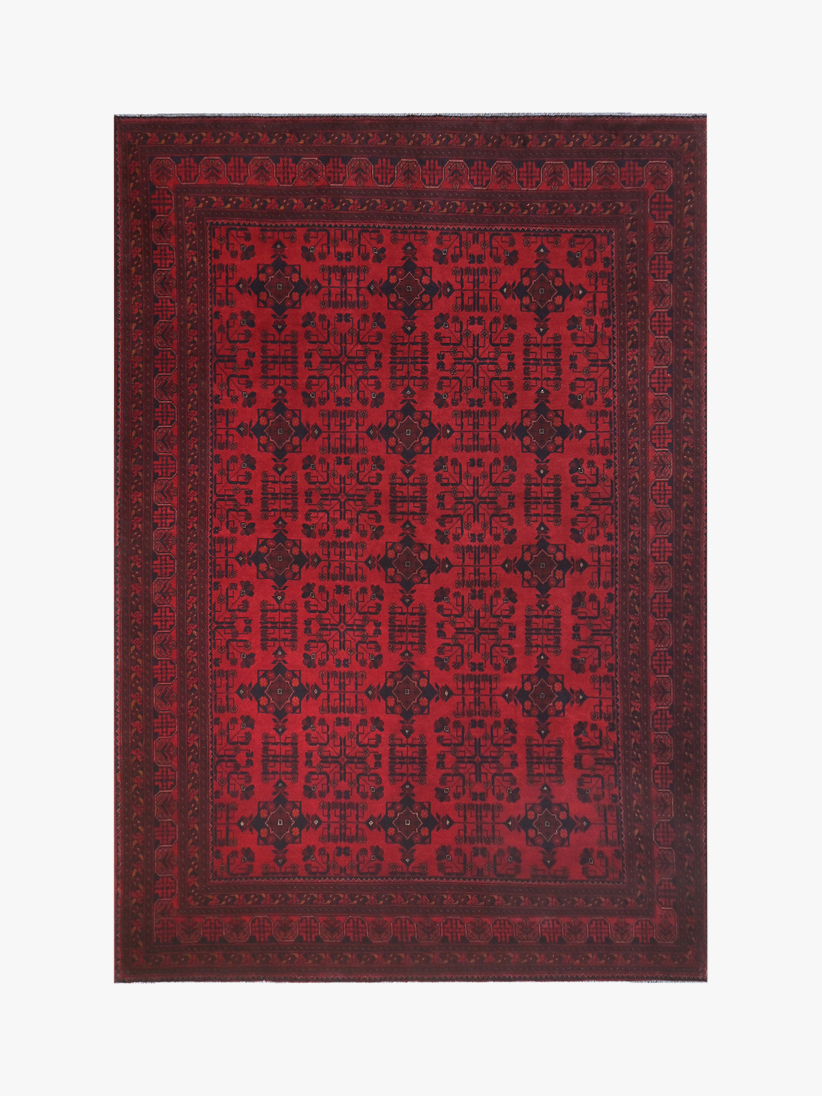 Khal Mohamadi Red Rug PC 57065 - 2.28m X 1.70m