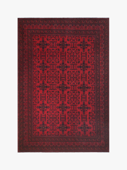 Khal Mohamadi Red Rug PC 57065 - 2.28m X 1.70m