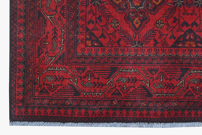 Khal Mohamadi Red Rug PC 57069 - 2.35m X 1.70m