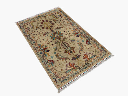 Sultani Grey Rug PC 57415 - 1.26m X 0.81m