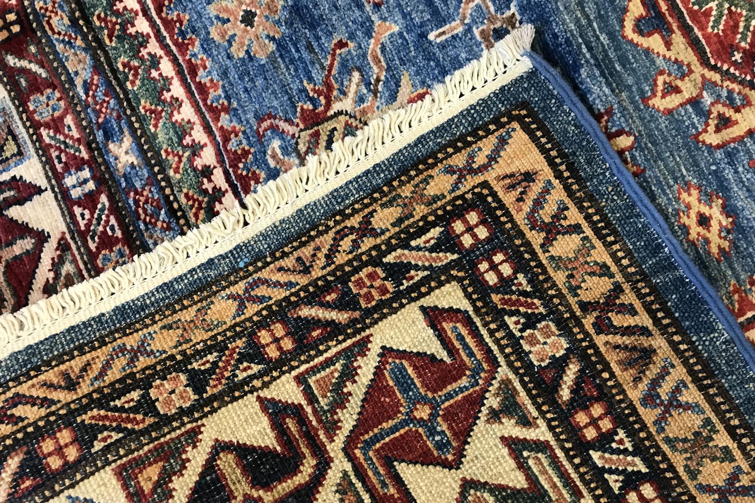 Supreme Kazak Blue Rug PC 56412 - 2.44m X 1.70m
