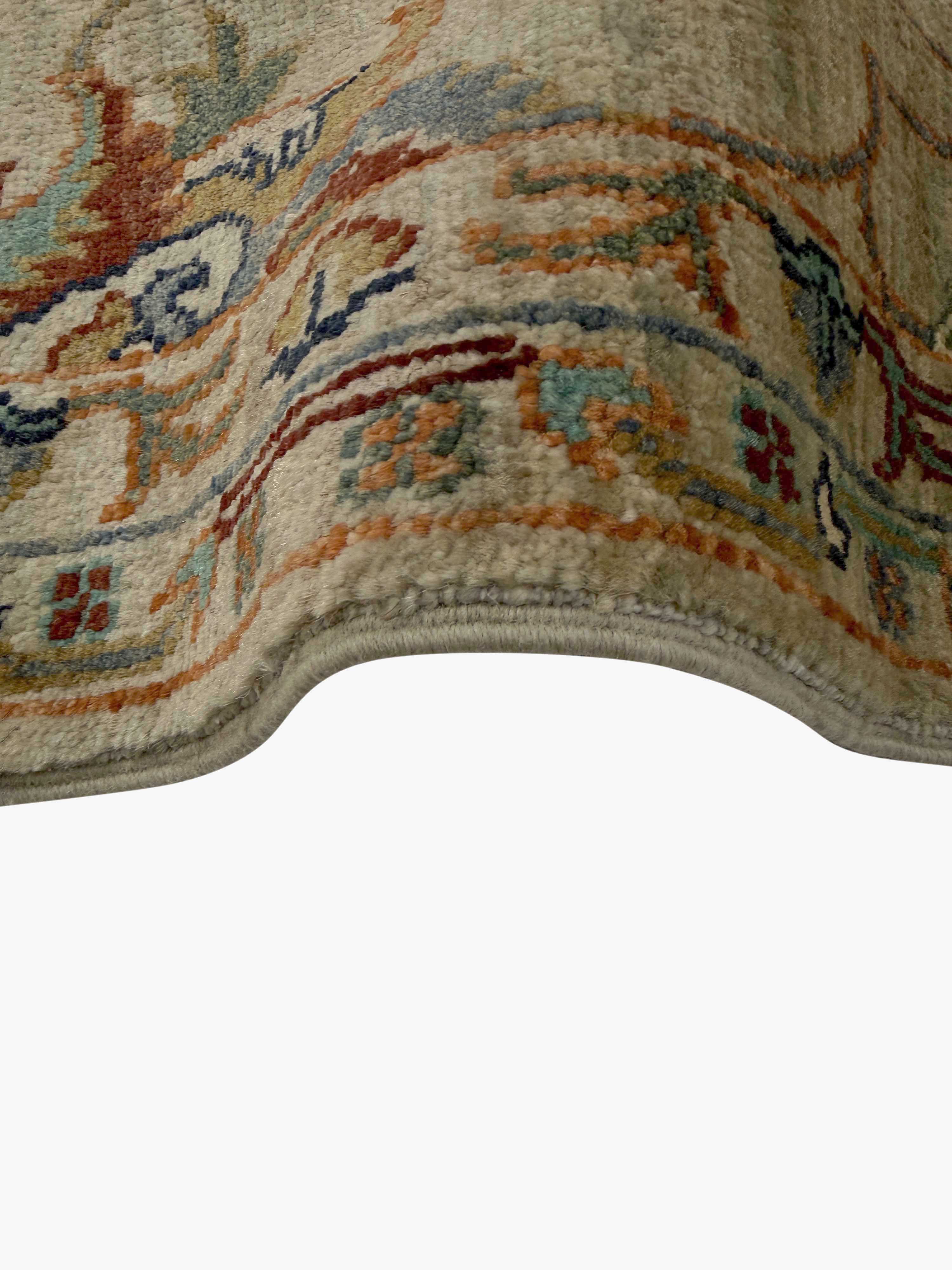 Sultani Grey Rug PC 57415 - 1.26m X 0.81m