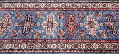 Supreme Kazak Blue Rug PC 57524 - 2.95m X 0.80m