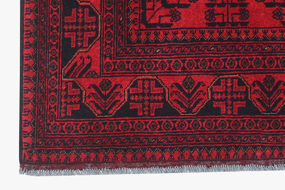 Khal Mohamadi Red Rug PC 57077 - 1.48m X 1.00m