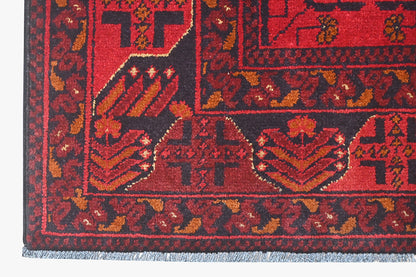 Khal Mohamadi Red Rug PC 57080 - 1.48m X 1.00m