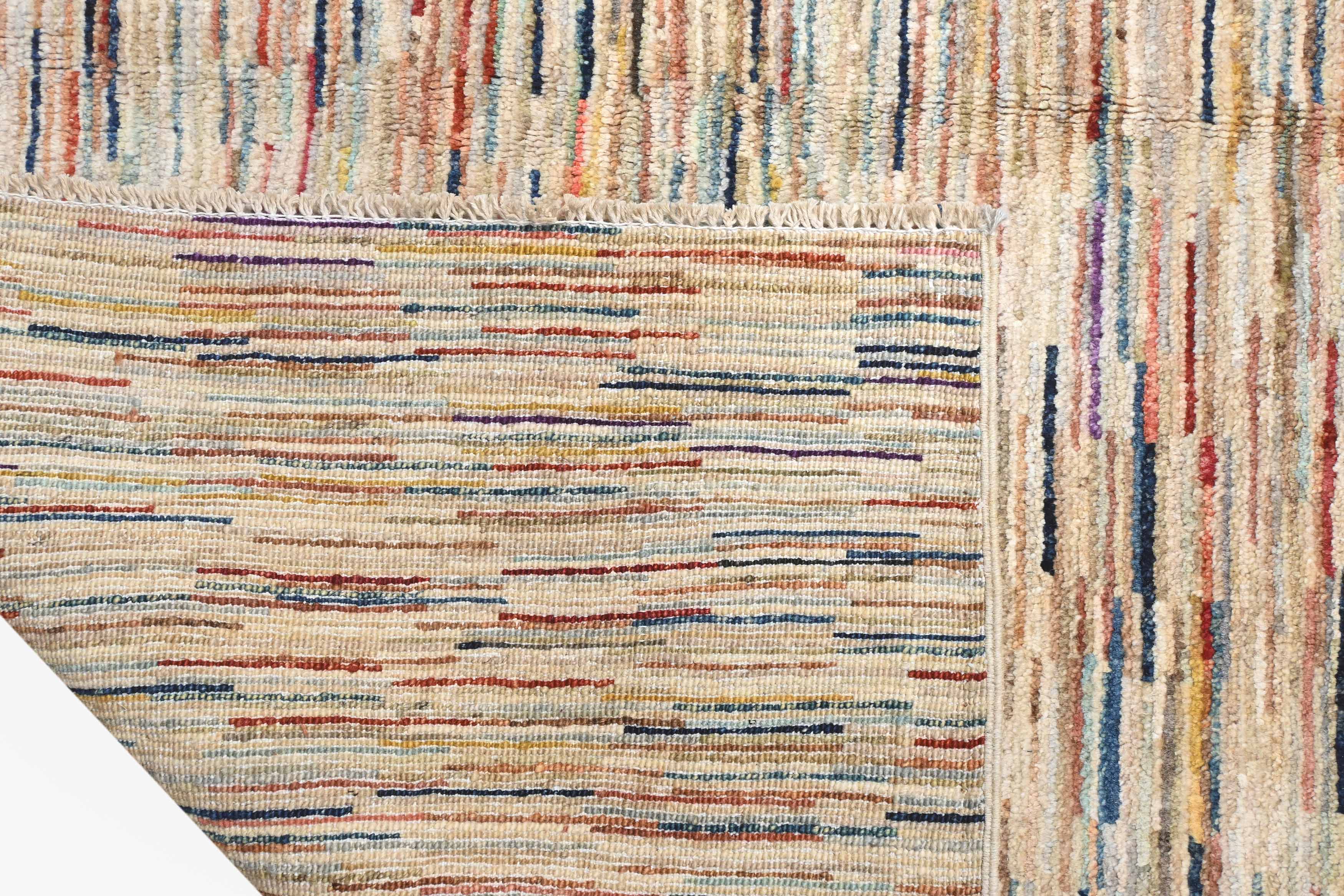 Stripe Gabbeh Multi Rug PC 54973 - 2.39m X 1.59m