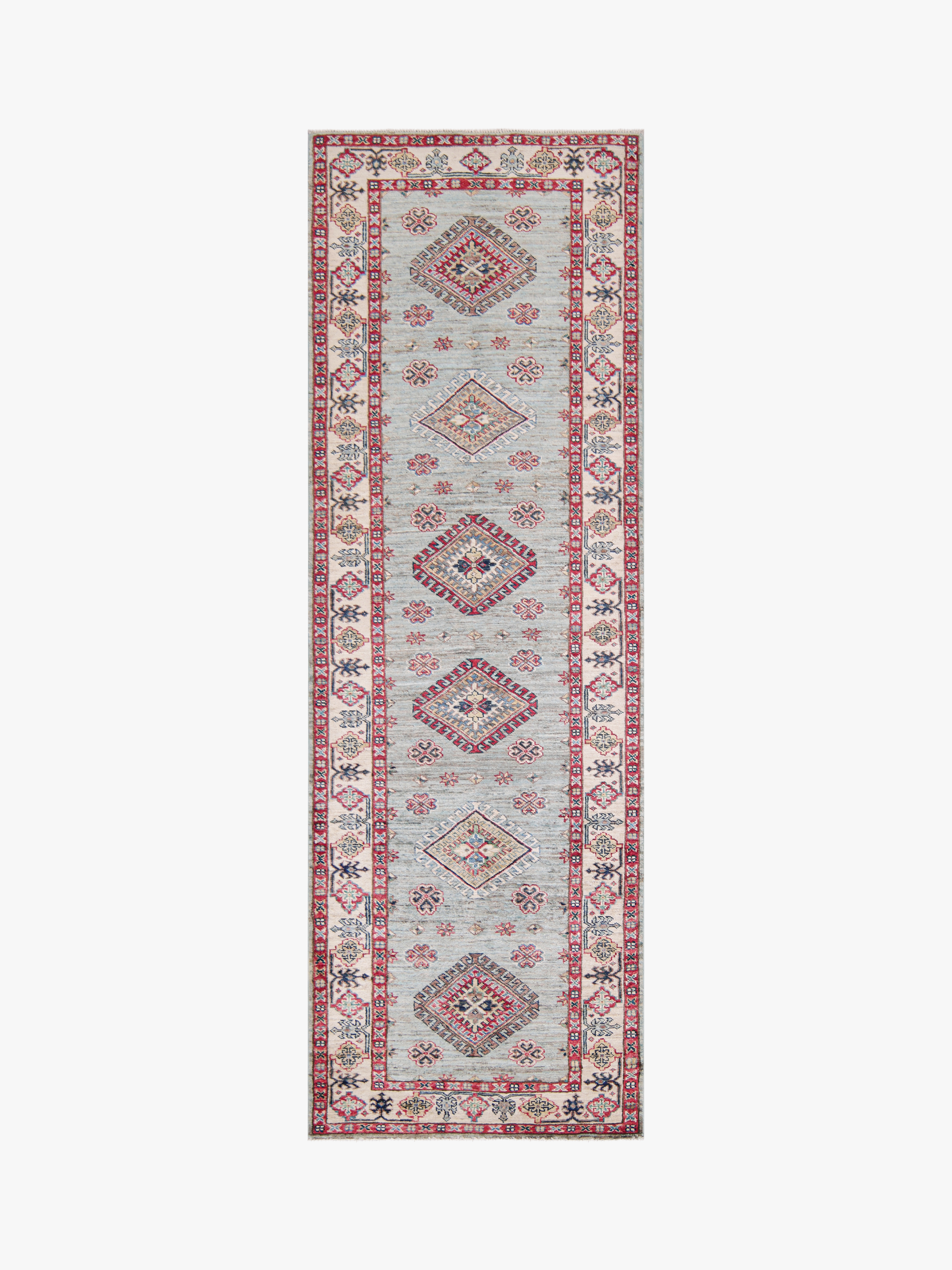 Supreme Kazak Green Rug PC 57526 - 2.56m X 0.82m