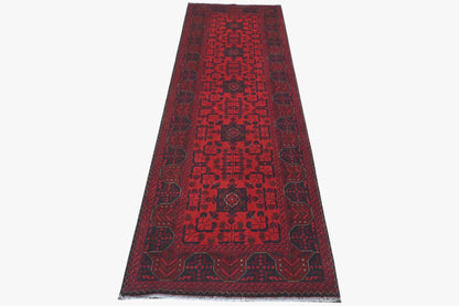Khal Mohammadi Red Rug PC 57752 - 2.88m X 0.84m