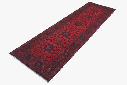 Khal Mohammadi Red Rug PC 57752 - 2.88m X 0.84m