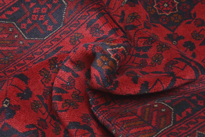 Khal Mohammadi Red Rug PC 57752 - 2.88m X 0.84m