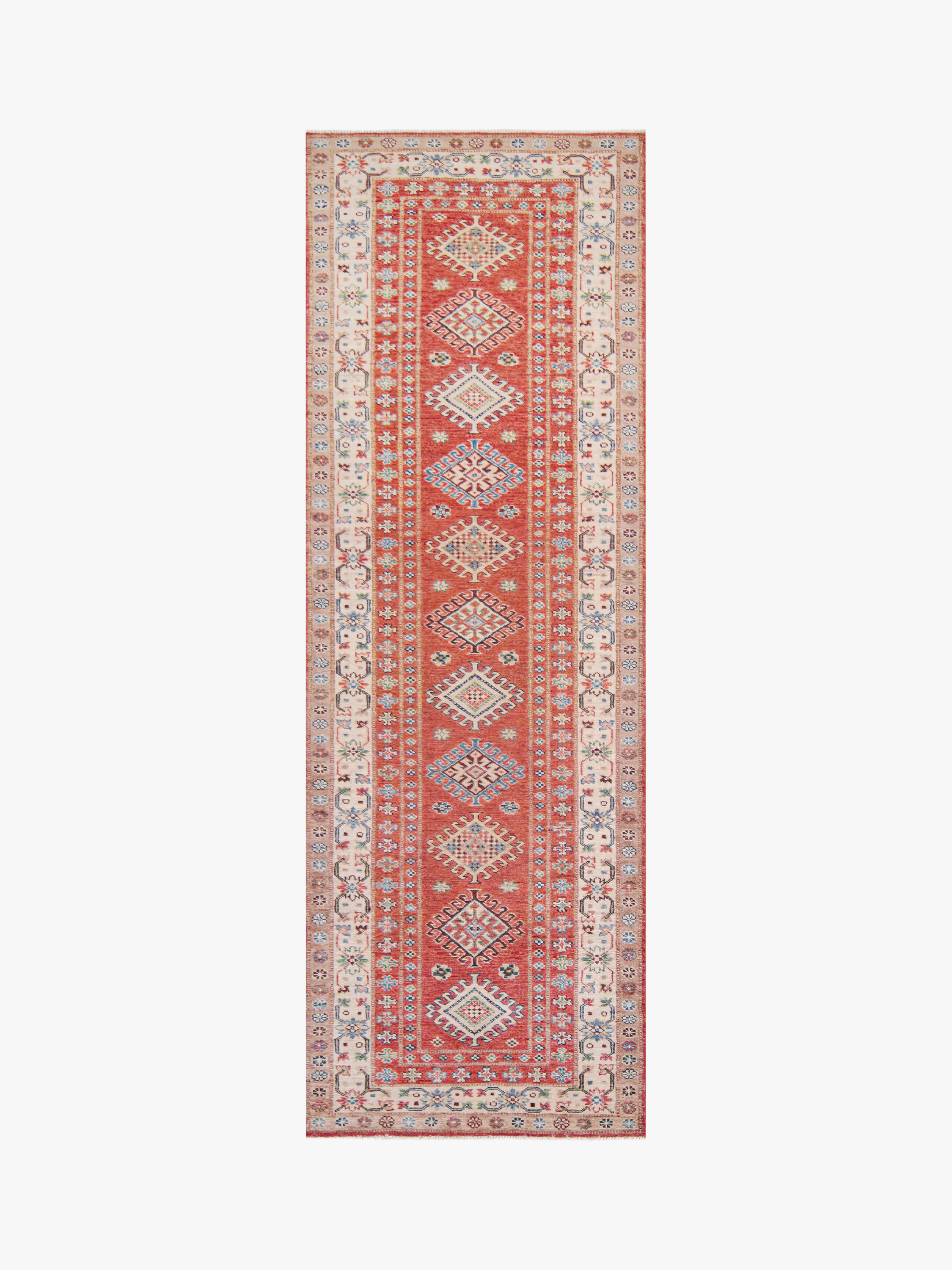 Supreme Kazak Red Rug PC 57527 - 2.46m X 0.80m