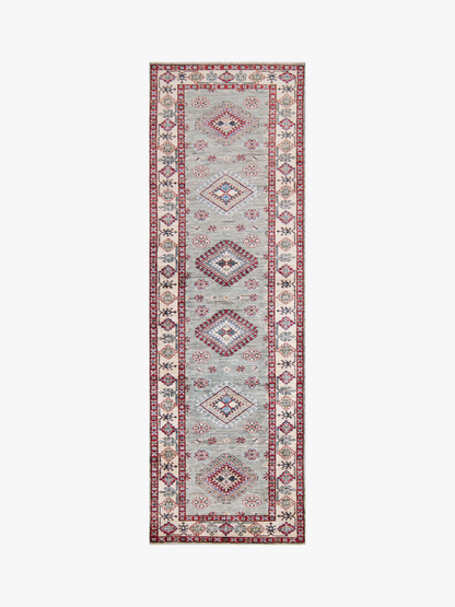 Supreme Kazak Green Rug PC 57528 - 2.48m X 0.78m