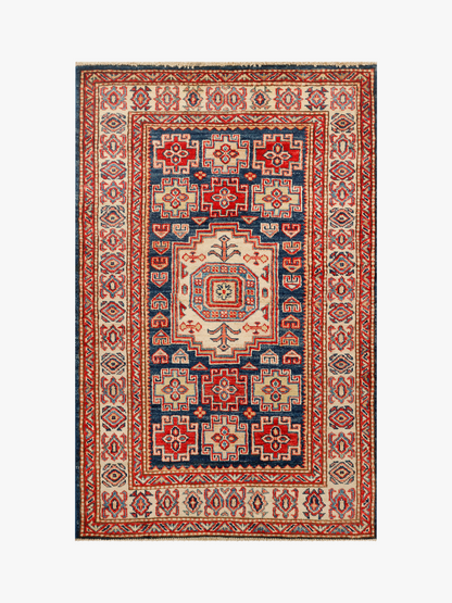 Supreme Kazak Blue Rug PC 56552 - 1.25m X 0.80m