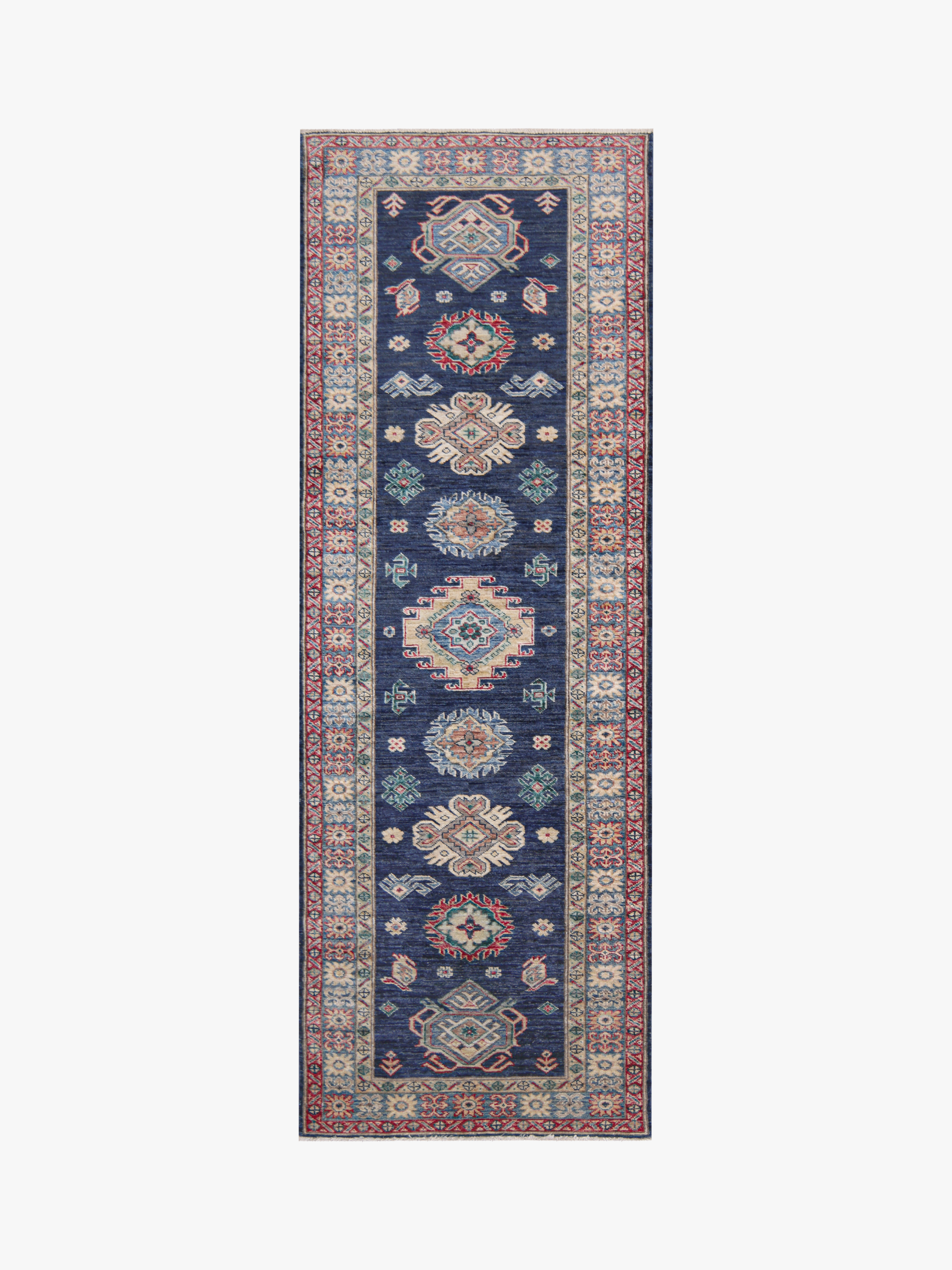 Supreme Kazak Blue Rug PC 57529 - 2.39m X 0.80m