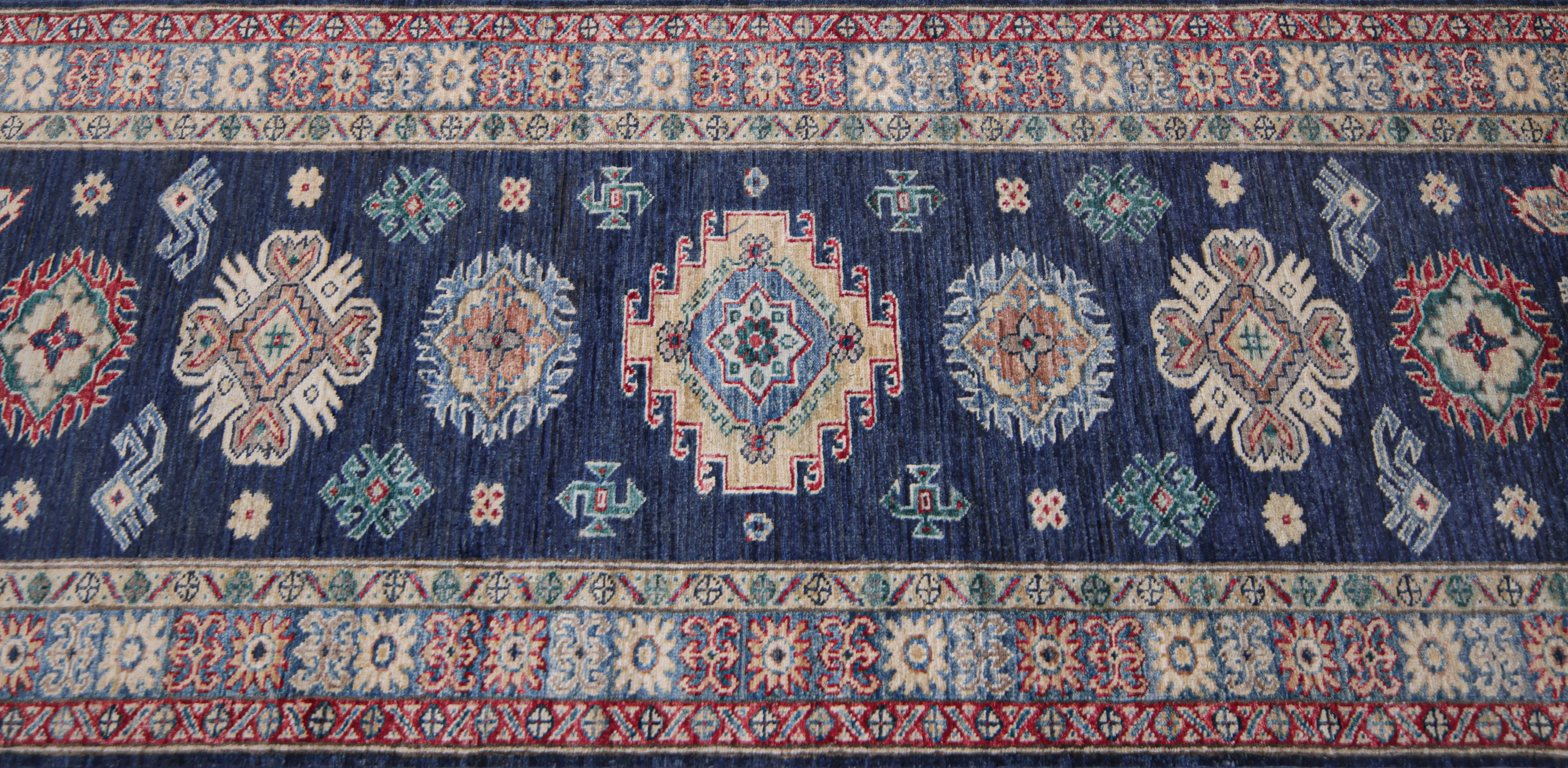Supreme Kazak Blue Rug PC 57529 - 2.39m X 0.80m
