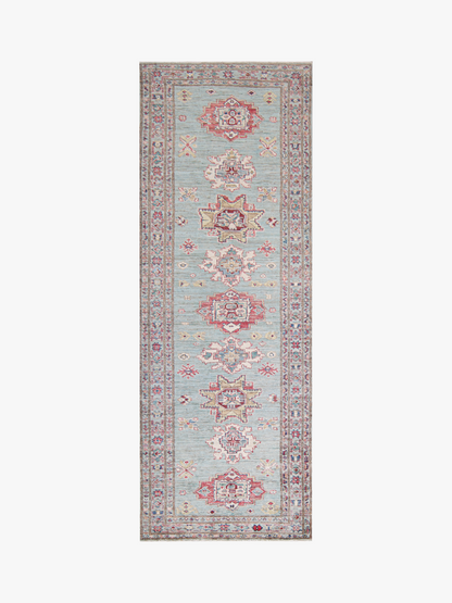 Supreme Kazak Green Rug PC 57530 - 2.37m X 0.82m