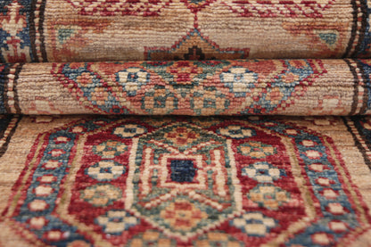 Supreme Kazak Beige Rug PC 57531 - 1.90m X 0.60m